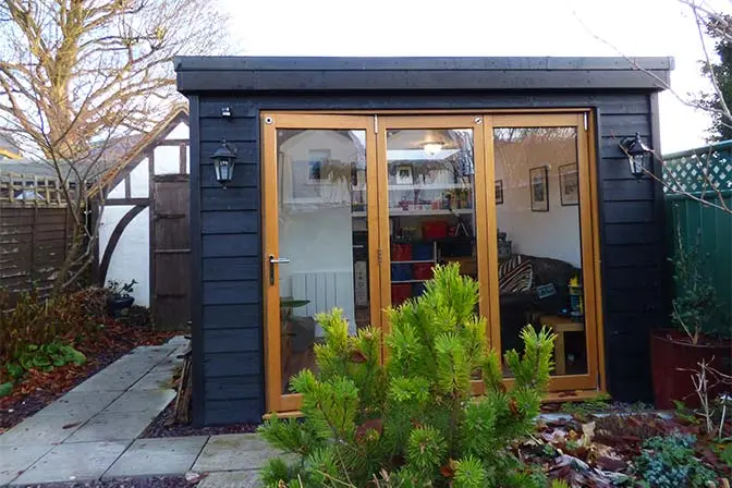 Tring garden house electric installation