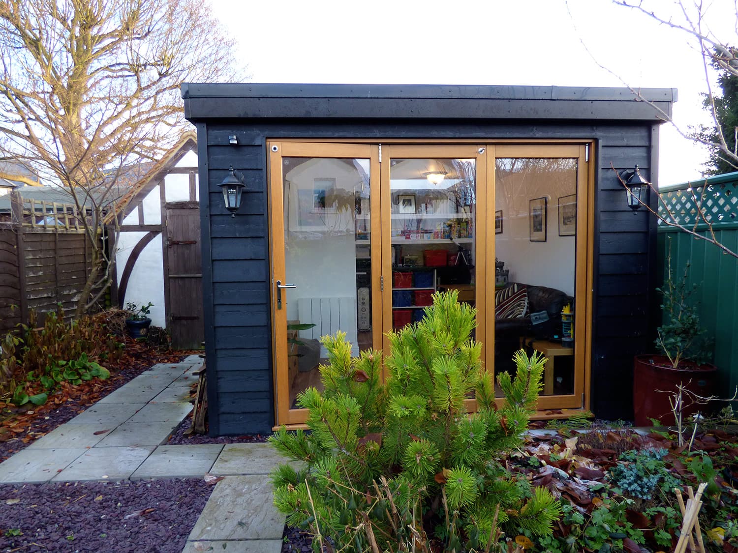 Tring garden house electric installation