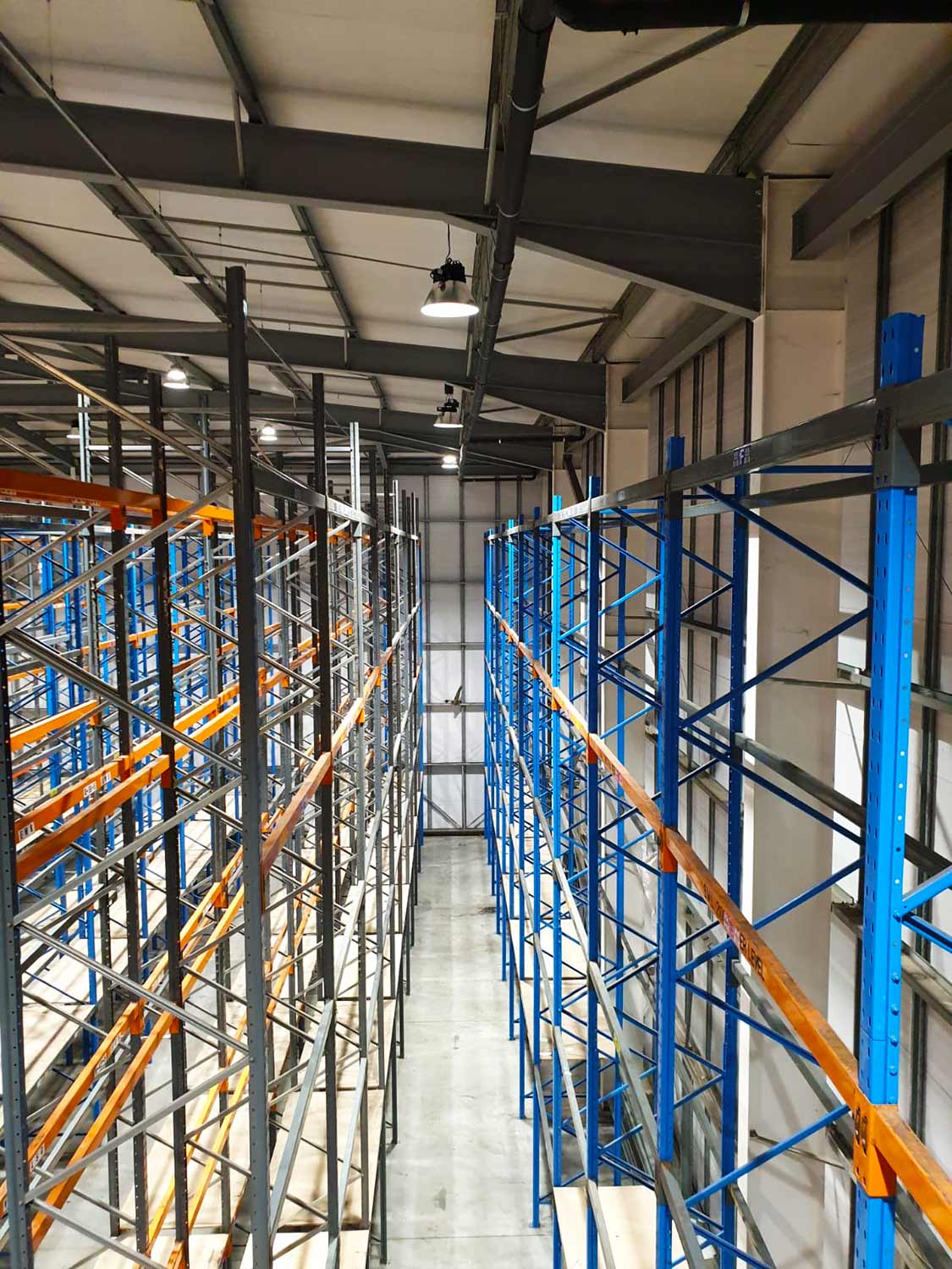 Worcester warehouse industrial lighting installation